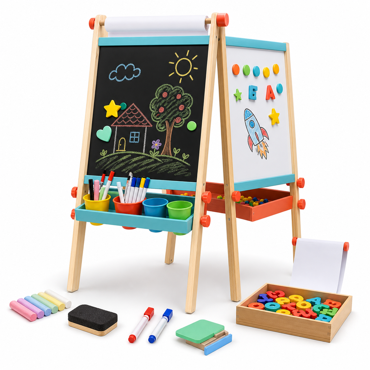 Kids Art Easel Set high resolution product image